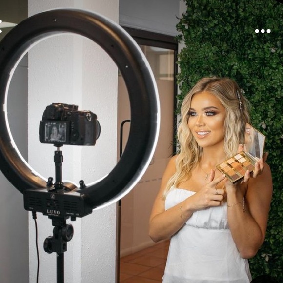 12”LED Selfie Ring Studio Light w/ Wireless Remote Shutter Us Stock - Picture 1 of 6